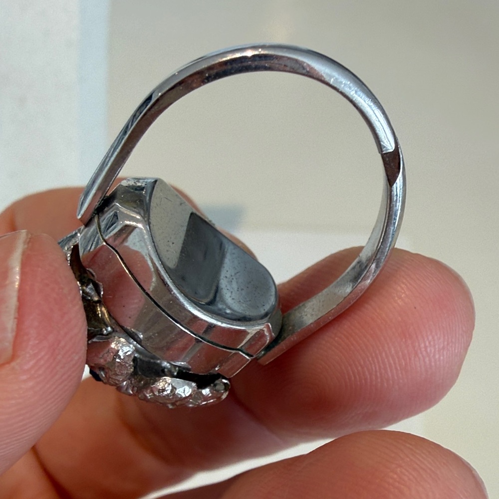 Blita swiss made Women's Watch ring with Jewel Accents - Picture 9 of 11